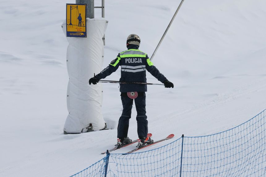 Policja na stoku