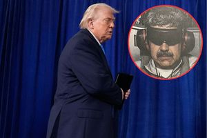 Donald Trump opublikował zdjęcie pojmanego Maduro