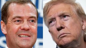 Miedwiediew Trump