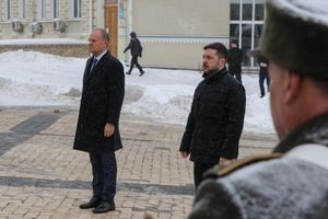 Donald Tusk w Kijowie