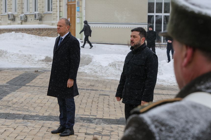 Donald Tusk w Kijowie