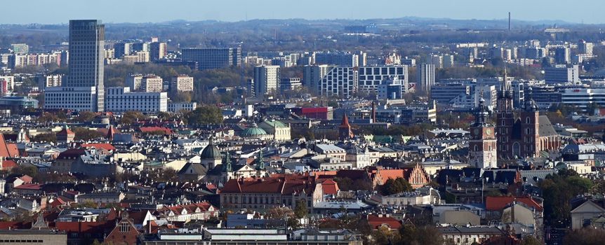 Panorama Krakowa
