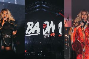 Bajm koncert Warszawa Torwar  45 Tour