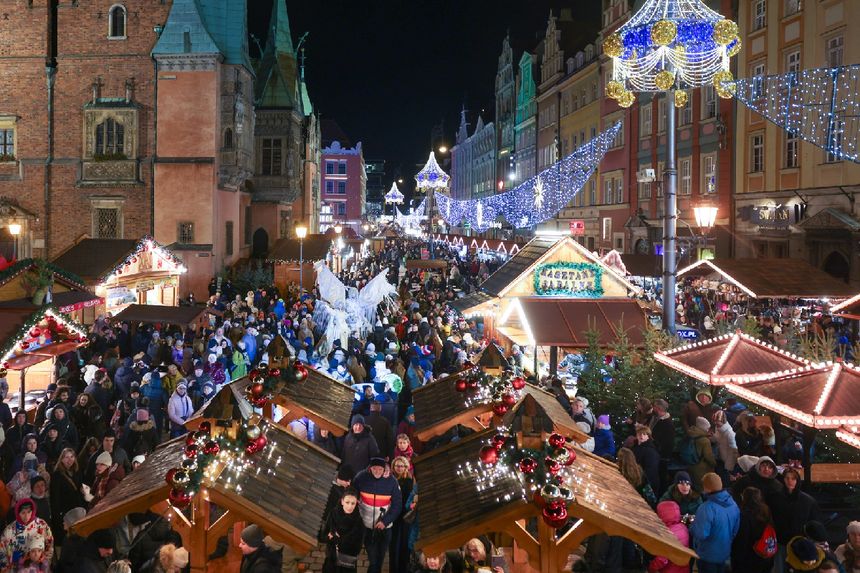 Jarmark Bożonarodzeniowy we Wrocławiu