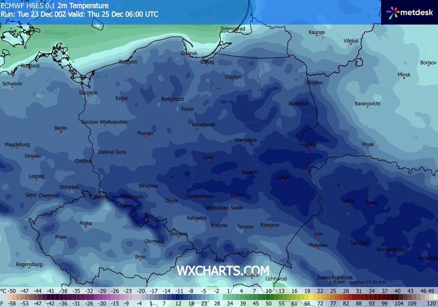 pogoda na święta