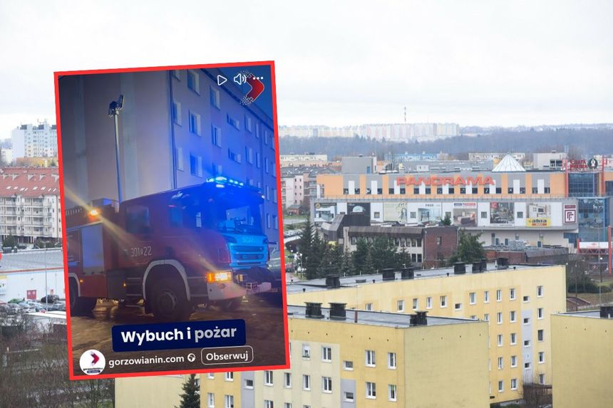 Wybuch w Gorzowie