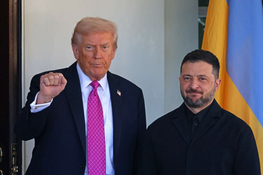 Spotkanie prezydentów Trumpa i Zełenskiego w Białym Domu