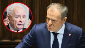 Donald Tusk. Jarosław Kaczyński