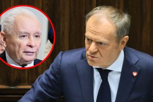 Donald Tusk. Jarosław Kaczyński