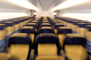 Zbadali jakość powietrza w samolocie