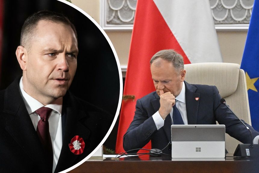Nawrocki i Tusk