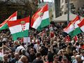 Protest antyrządowy na Węgrzech