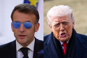 macron trump