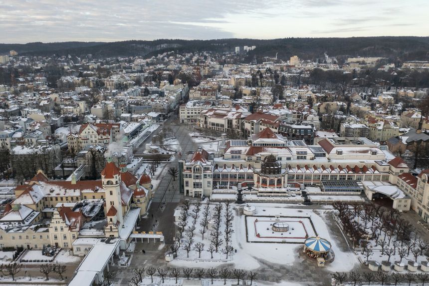Sopot z lotu ptaka