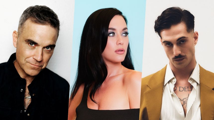 Robbie Williams Katy Perry Damiano David