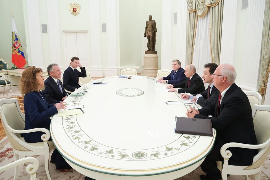 putin rozmowy w Moskwie