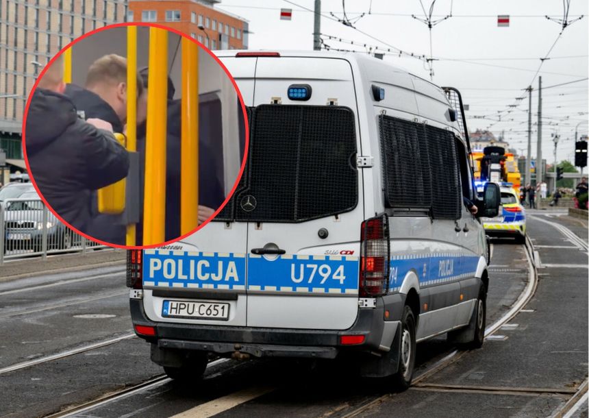 Poznań. Atak na parę Ukraińców w tramwaju