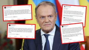 Premier Donald Tusk. Wpisy na X