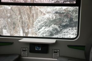 Nidzica. Podróżni utknęli w pociągu