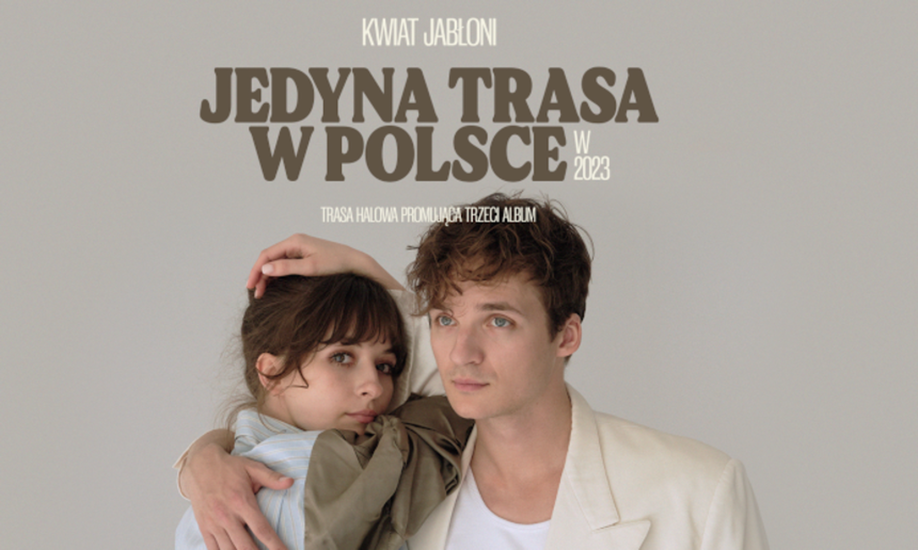 Kwiat Jabłoni koncerty w 2023 roku Halowa trasa koncertowa