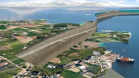 kadr z wizualizacji tunelu Rogfast