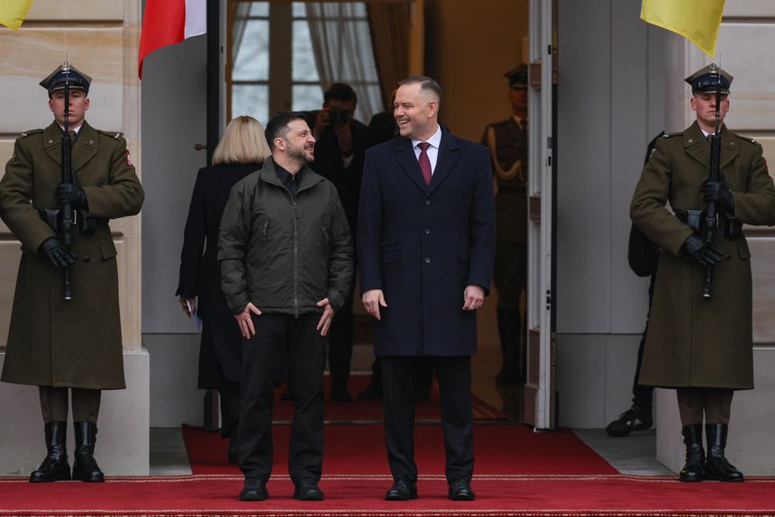 Rozmowy Karola Nawrockiego z Wołodymyrem Zełenskim