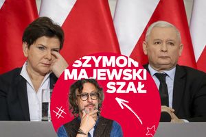 Jarosław Kaczyński Beata Szydło Szymon Majewski Szał