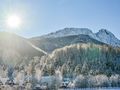Widok na Tatry z Zakopanego