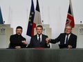 Zełenski Macron Starmer
