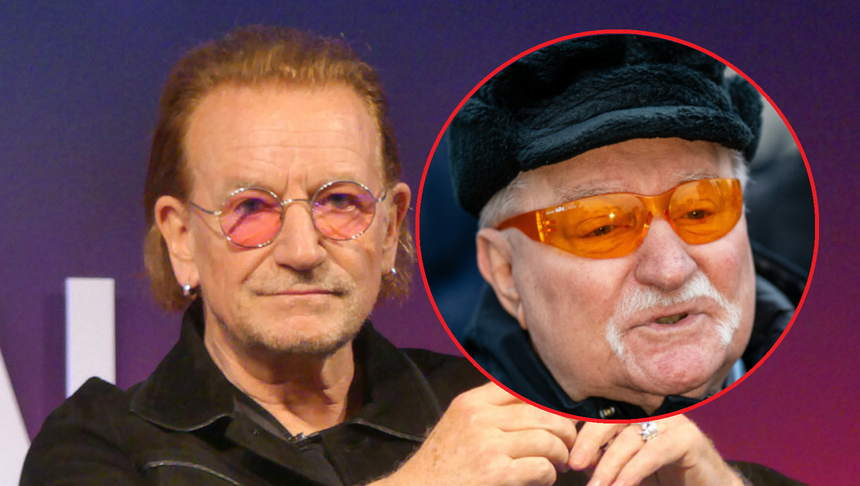 Bono, Lech Wałęsa