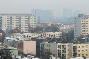 Panorama Poznania zimą