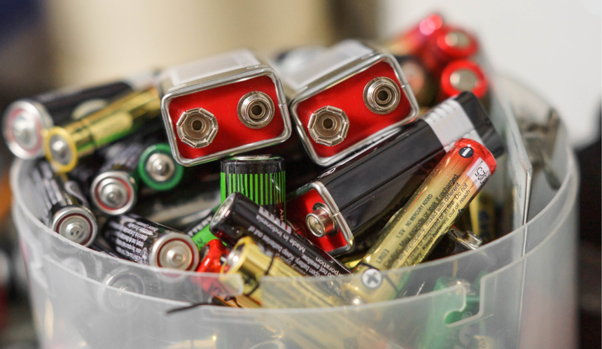 zuzyte baterie