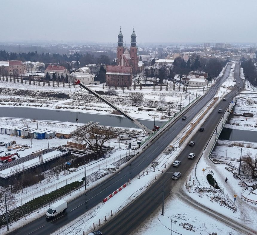 Remont Mostu Chrobrego w Poznaniu