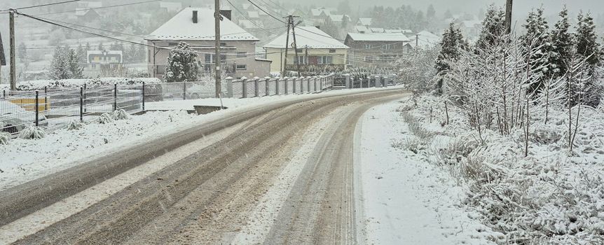 Zima na drogach