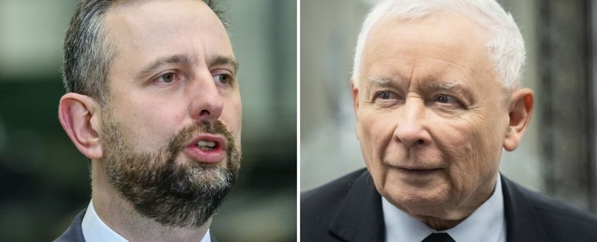 Szef MON Władyslaw Kosiniak-Kamysz. Prezes PiS Jarosław Kaczyński