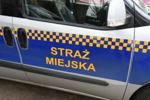 samochod strazy miejskiej