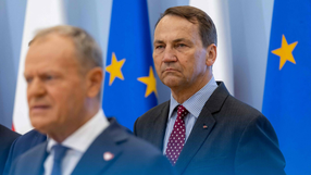 Donald Tusk Radosław SIkorski