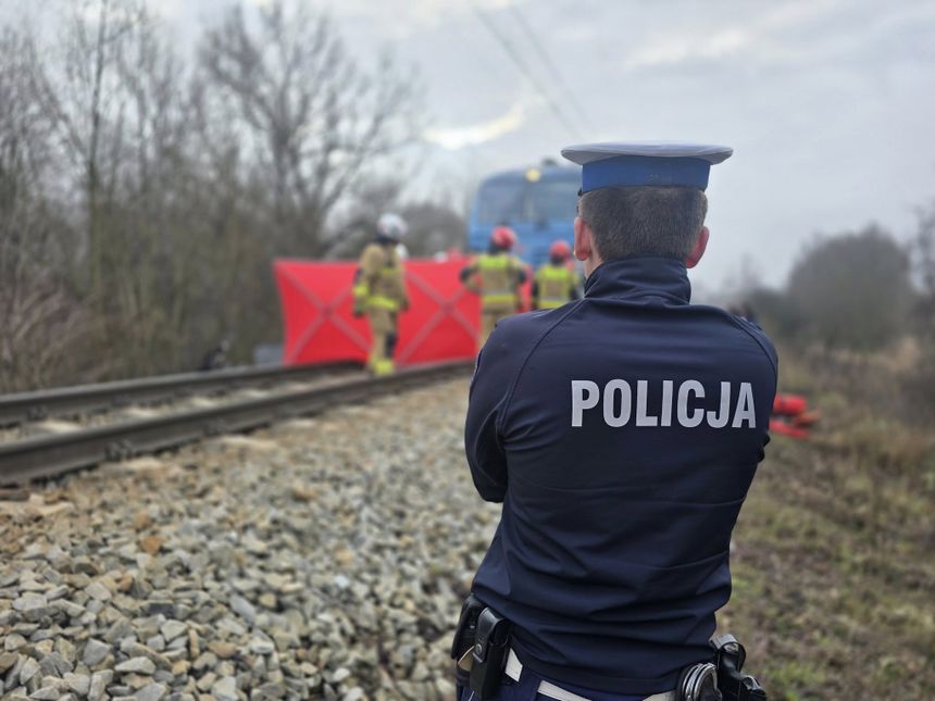 Wypadek na przejeździe kolejowym w Ząbkowicach