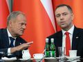 Premier Donald Tusk i prezydent Karol Nawrocki