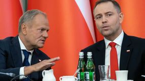 Premier Donald Tusk i prezydent Karol Nawrocki