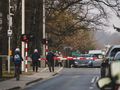 Obecny przejazd kolejowy w Palędziu pod Poznaniem
