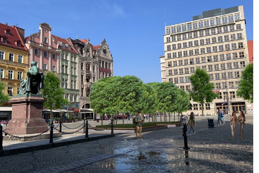 Rynek we Wrocławiu po rewitalizacji