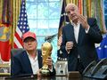 Gianni Infantino z wizytą u prezydenta Trumpa