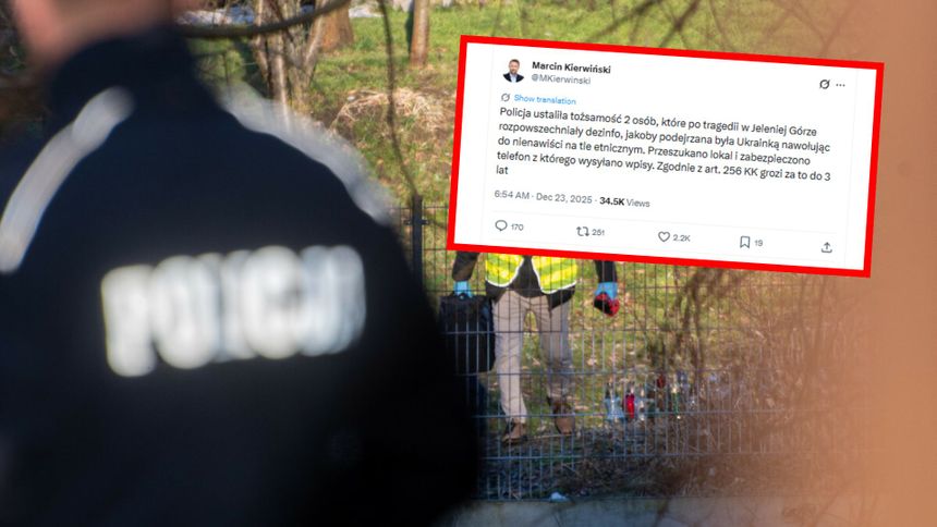 Miejsce zbrodni w Jeleniej Górze. Wpis Marcina Kierwińskiego