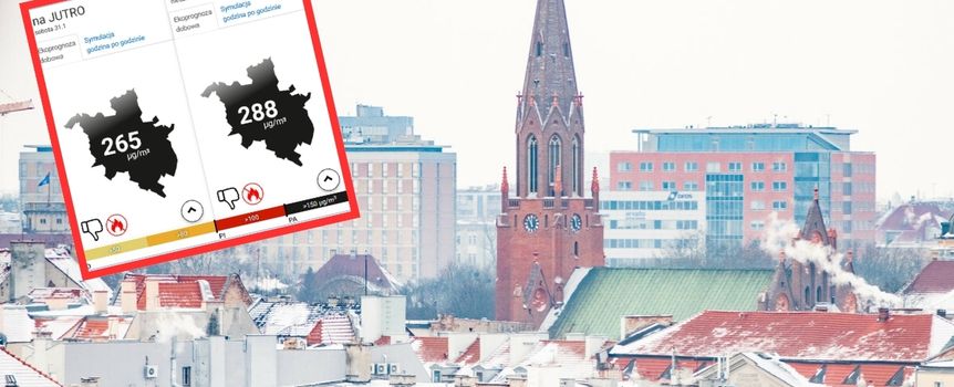 Prognoza ostrzeżeń przed silnymi mrozami i złym powietrzem w Poznaniu