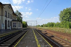 Dworzec kolejowy w Złotnikach Kujawskich