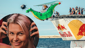 Red Bull Konkursu Lotów Agnieszka Kołodziejska współprowadzącą