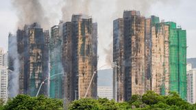 Hongkong. Bilans ofiar śmiertelnych pożaru wzrósł do 55 osób