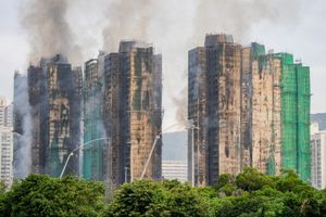Hongkong. Bilans ofiar śmiertelnych pożaru wzrósł do 55 osób