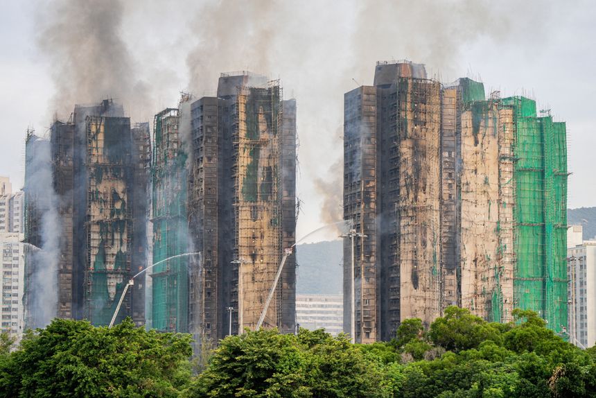 Hongkong. Bilans ofiar śmiertelnych pożaru wzrósł do 55 osób